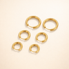 Gold Trio Mini Hoop Set