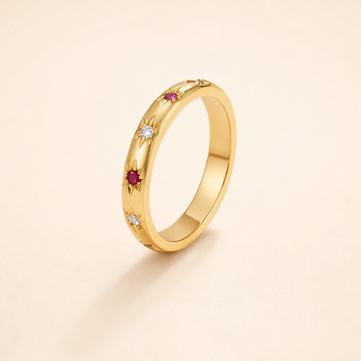 Tali Rainbow Crystal Ring