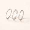 Hella Silver Stacked Ring