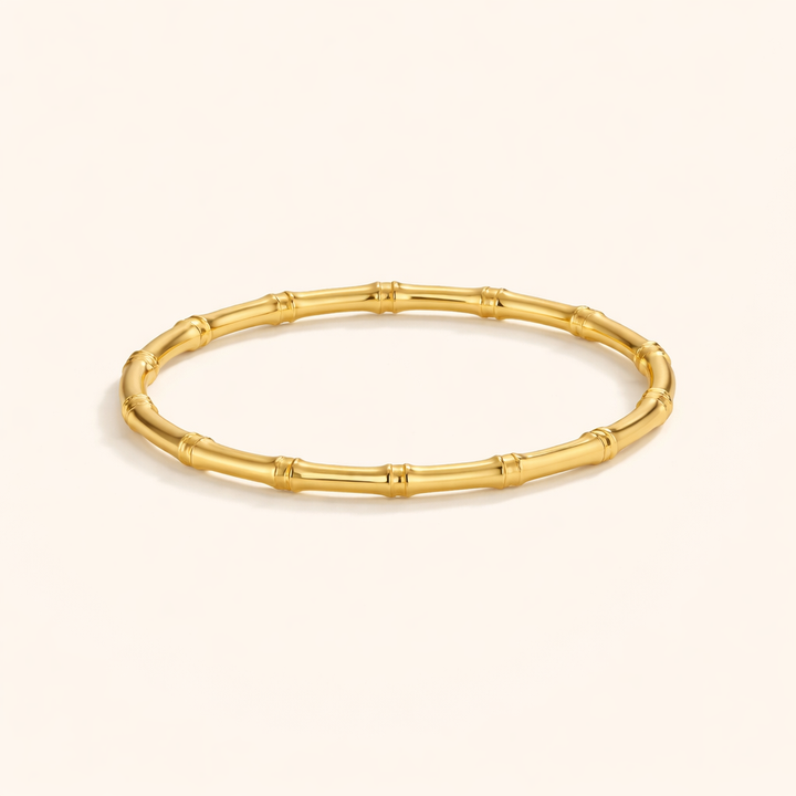 Ara Gold Bamboo Bracelet