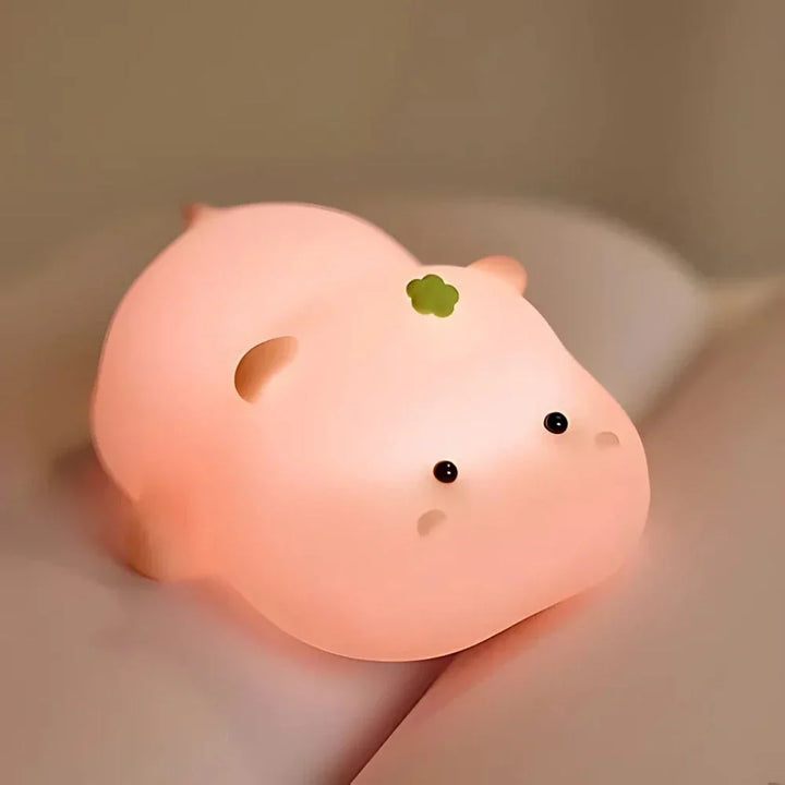 Adorable LED Night Lamp Adjustable Brightness with Sleep Timer