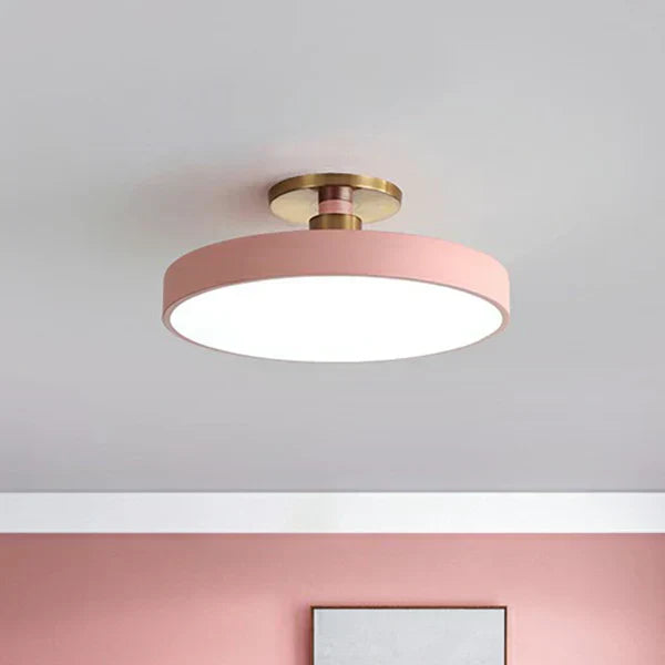 Round LED Ceiling Light Modern Minimalist Home Lighting