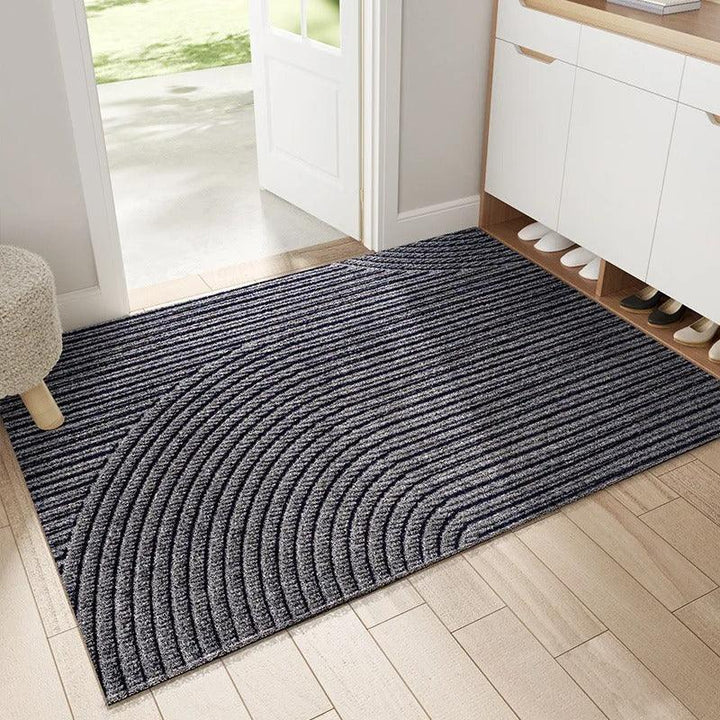 Nordic Doormat With Non-Slip Base And Sand-Trapping Design