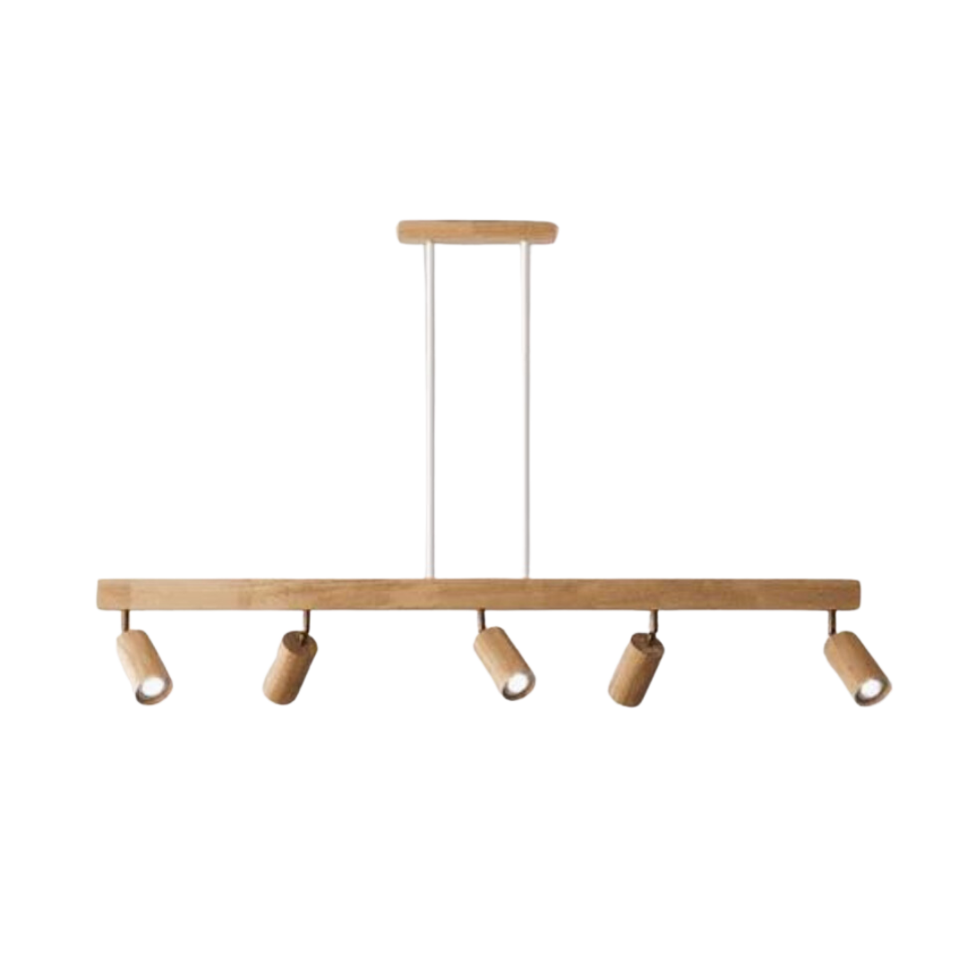 Adjustable Wooden Ceiling Spotlight – EcoLux