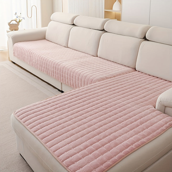 Elegant Quilted Sofa Cover – Comfort and Protection