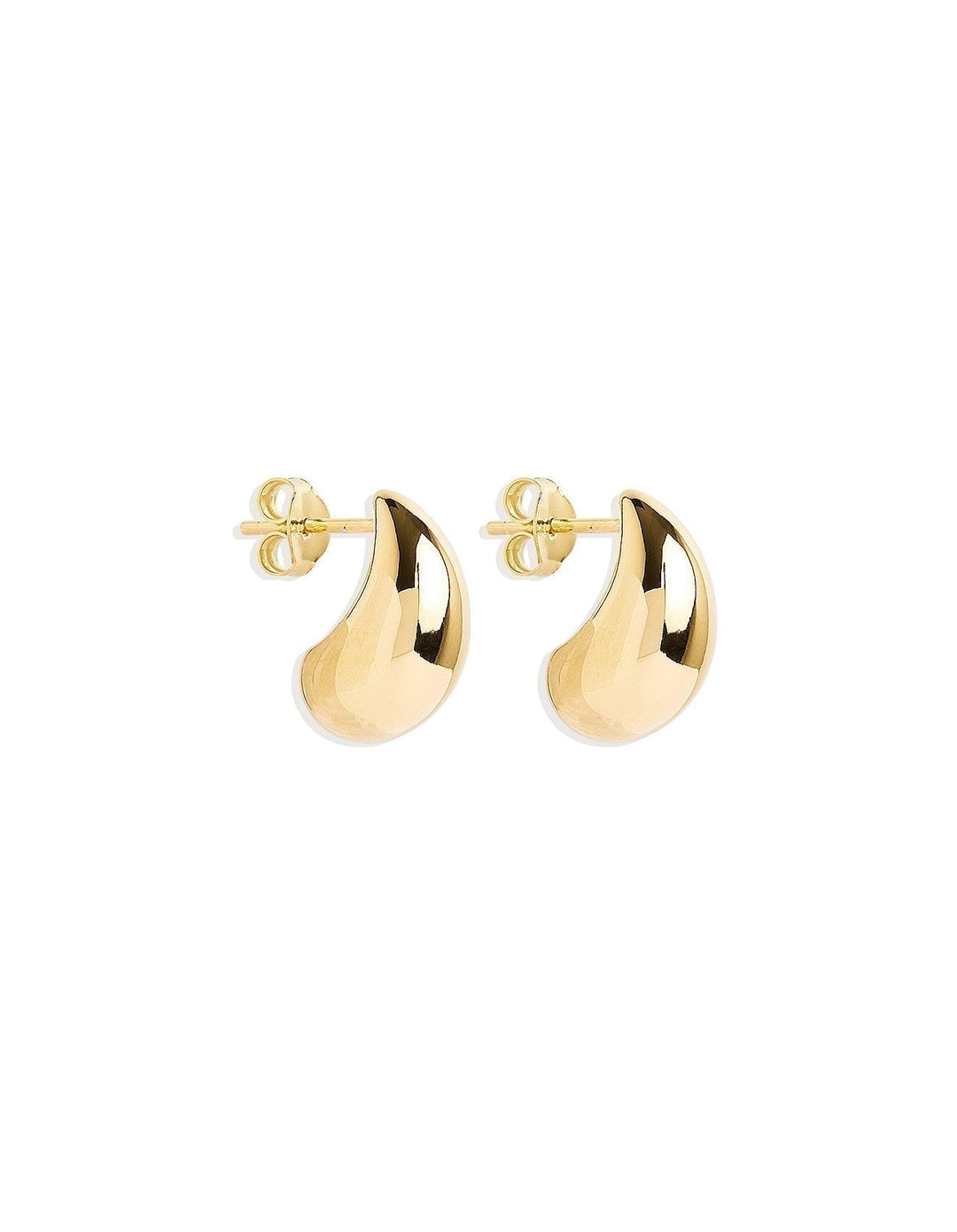 Refined Gold Earrings with Elegant Dangling Details