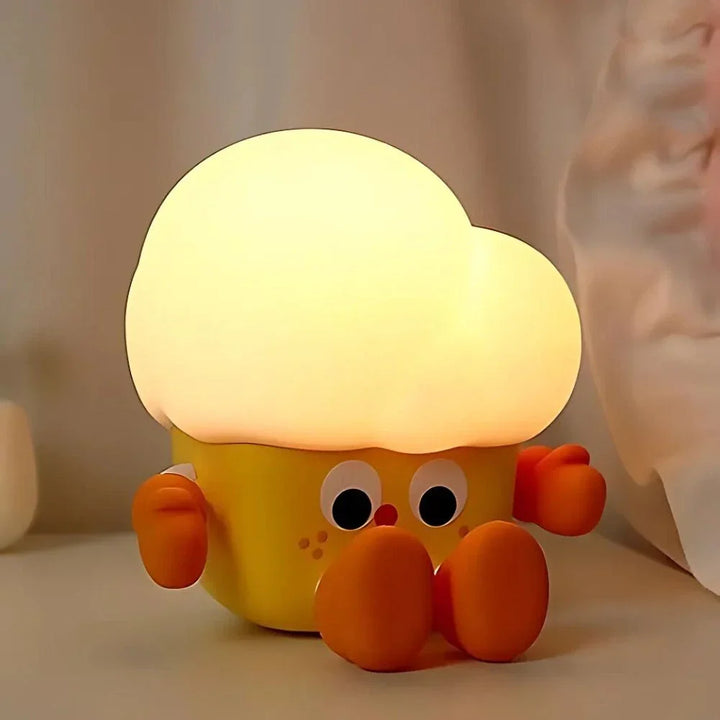Adorable LED Night Lamp Adjustable Brightness with Sleep Timer