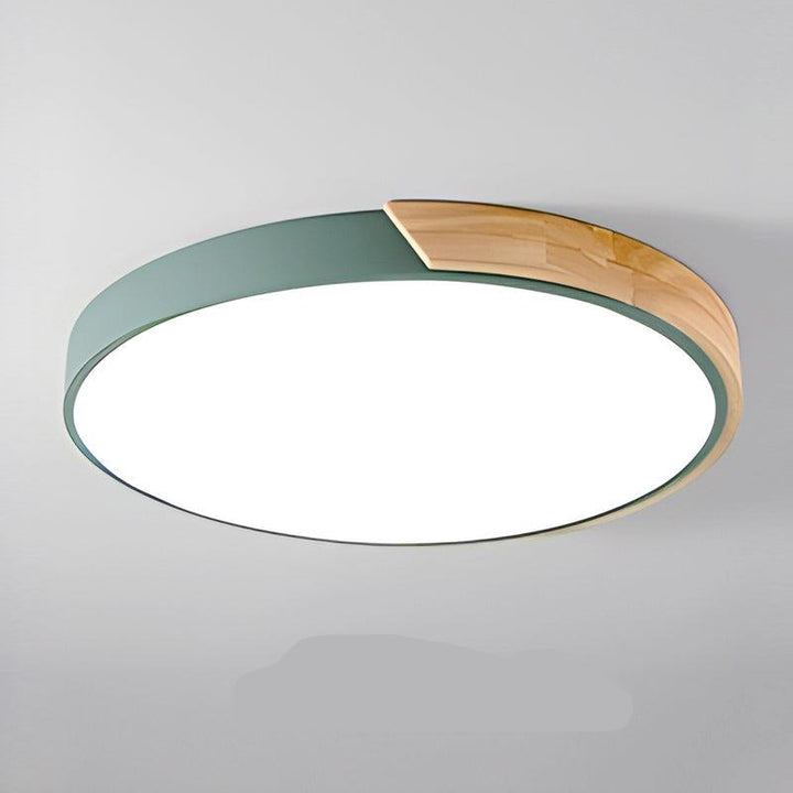 Slim Round Ceiling Light Modern Minimal Glow for Home Spaces
