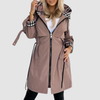 Waterproof Hooded Coat with Zip
