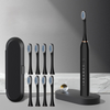Zahnoa Sonic Toothbrush | Ultrasonic Cleaning | Quiet and Rechargeable | 8 Replacement Heads
