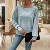 Trendy Women's Jumper with Contemporary Texture - Emma