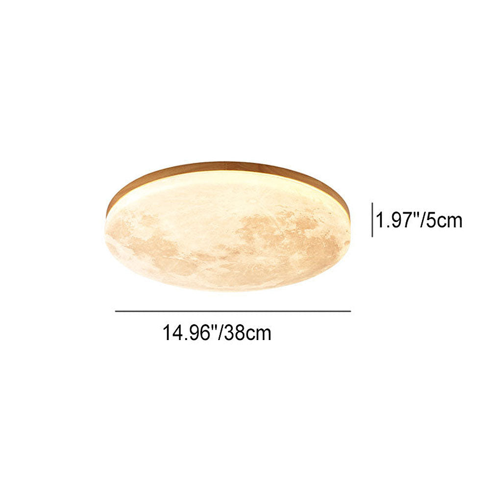 LunarGlow Ceiling Lamp – Relaxing Moonlight for Any Interior