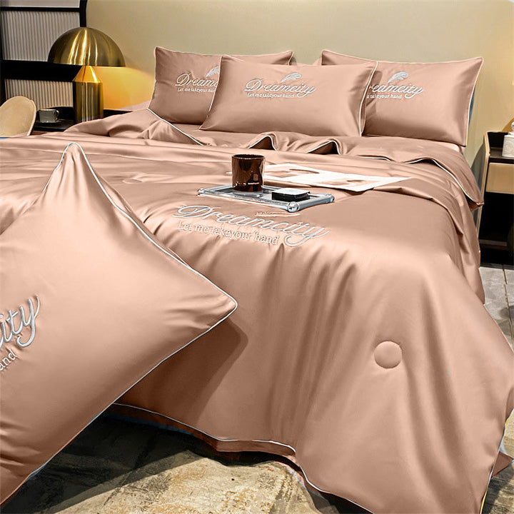 FrostEase Premium Cooling Bedding | Light, Breathable, Machine-Washable Sleep Solution