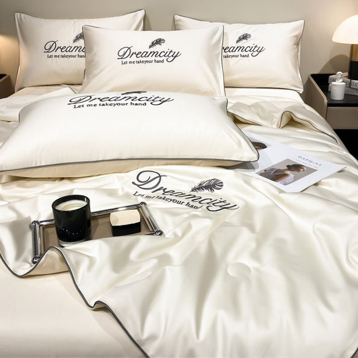 FrostEase Premium Cooling Bedding | Light, Breathable, Machine-Washable Sleep Solution