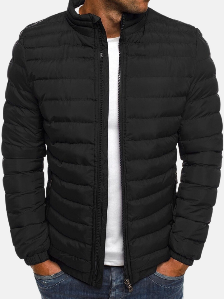 Men's Quilted Jacket with Fitted Cut – Dorian