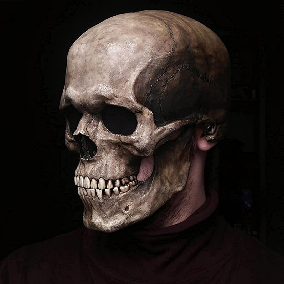Skull Mask — Spread Fear in Any Room with Realistic Details and All-Night Comfort