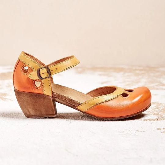 Verona Retro Heel Sandals