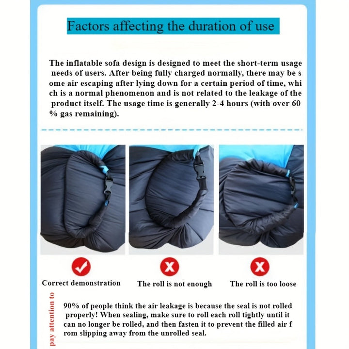Outdoor Inflatable Sofa – Comfort and Convenience for Every Adventure
