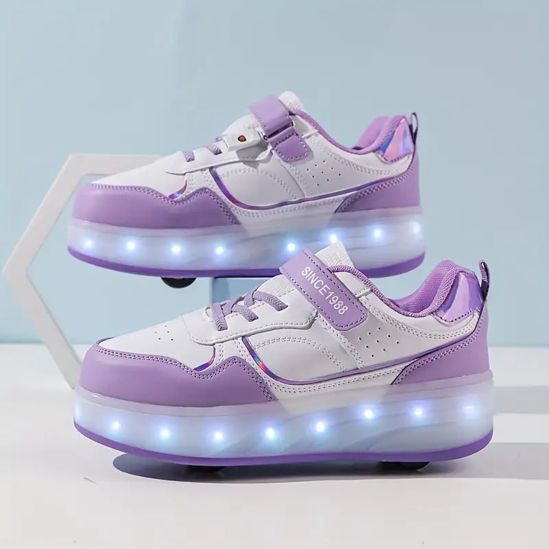 Roll in Style with Velo – Sneakers with Wheels and Light-Up Soles