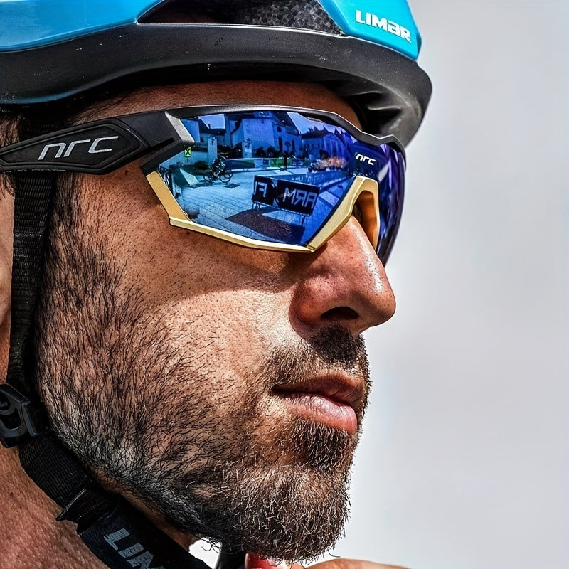 Polycarbonate Cycling Glasses with 3 Lenses – Windproof Glasses for Cycling, Running and Outdoor Activities