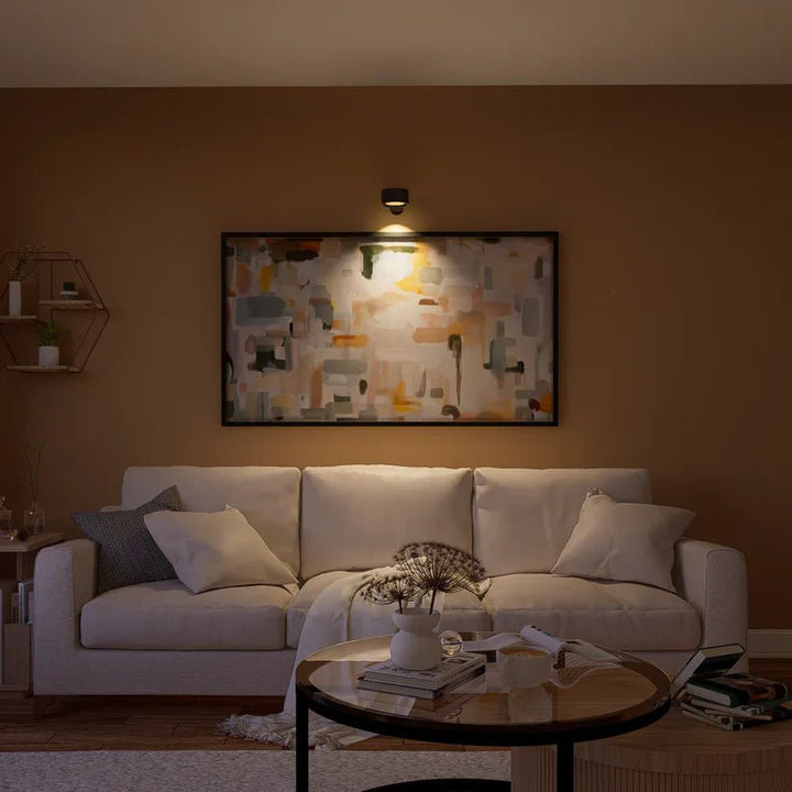 Cordless LED Wall Light with 360° Rotating Head, Touch Dimmer, 3 Colours