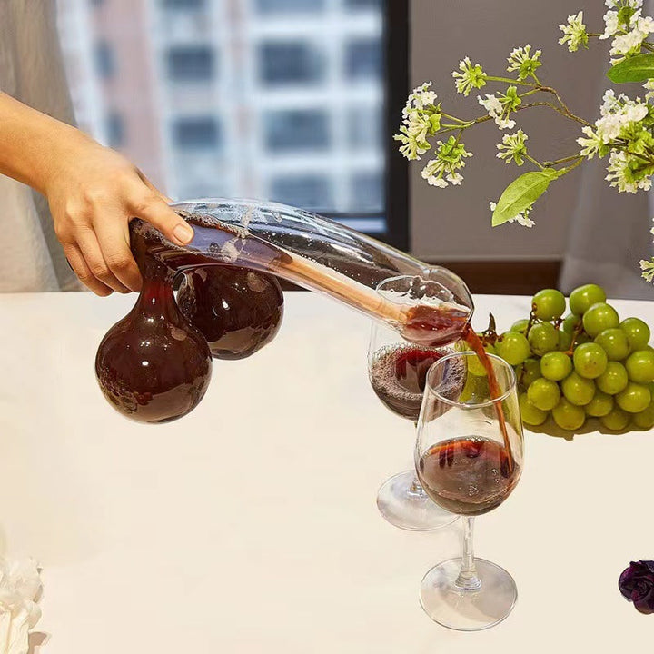 Glass Decanter | Elegant Design and 650 ml Capacity | Clear