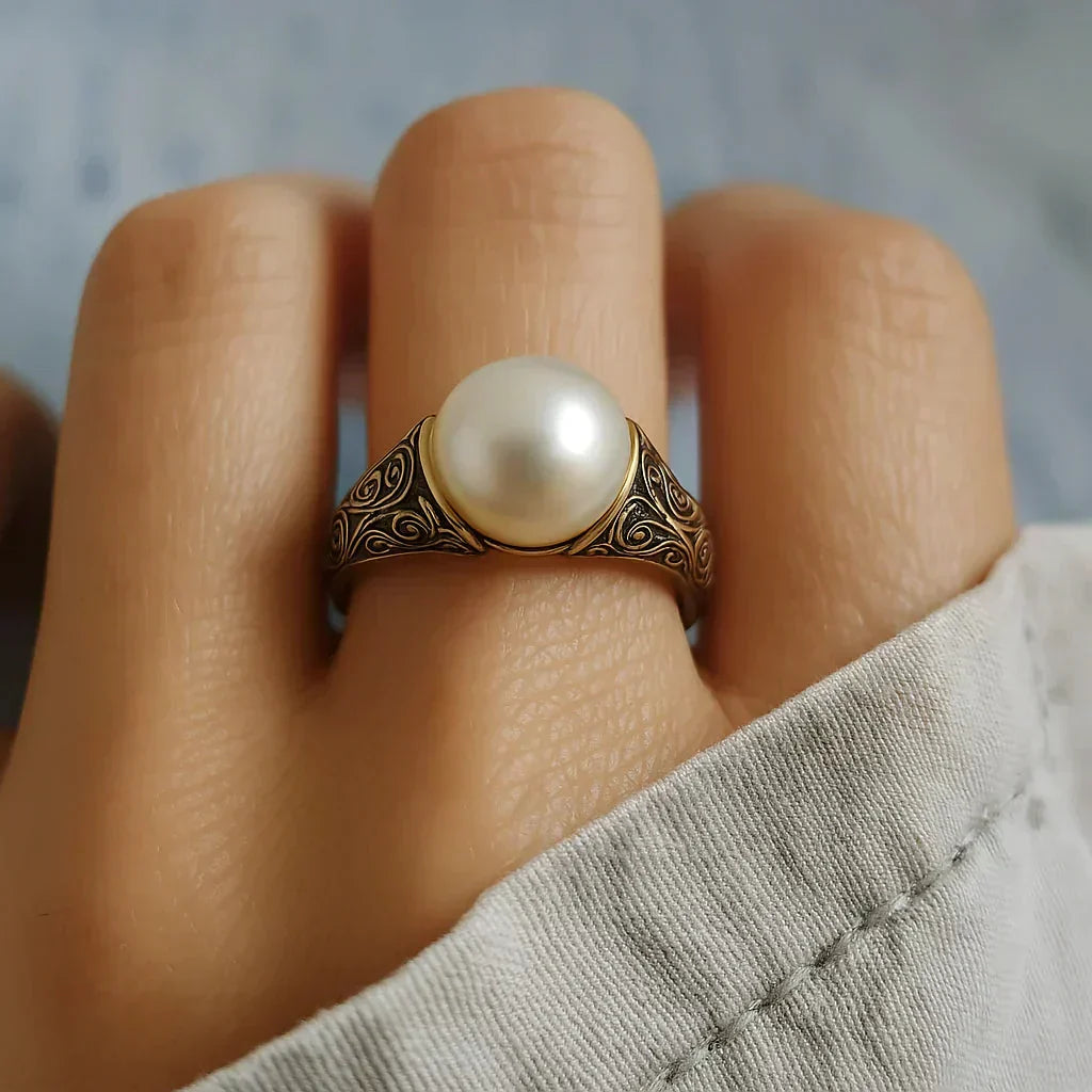 Charm - Vintage bright ring