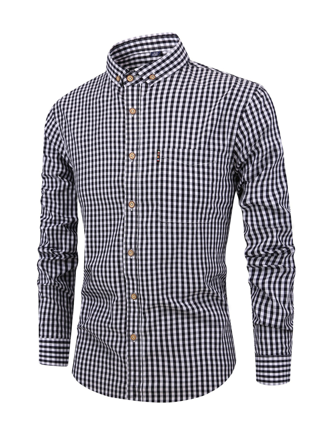 Men's Checked Shirt with Comfortable Fit – Jules