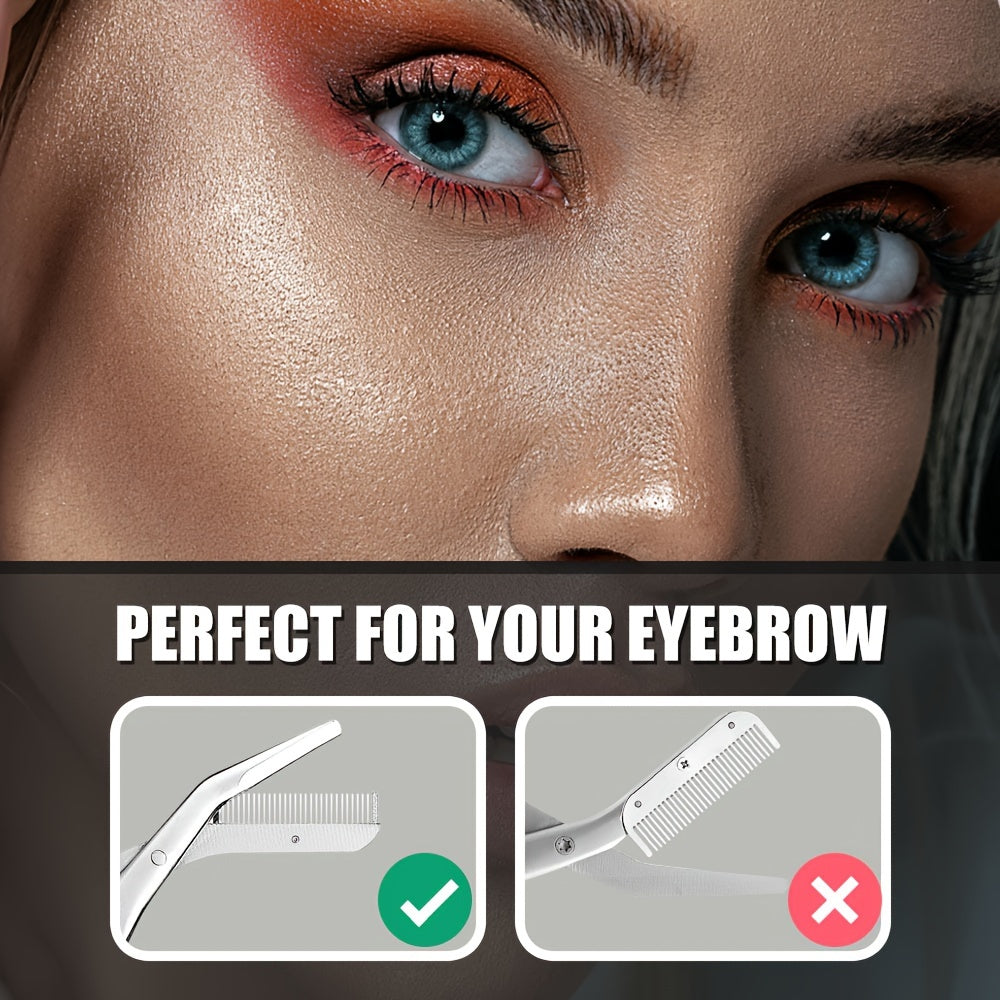 Eyebrow Scissors with Comb – Hygienic and Effective