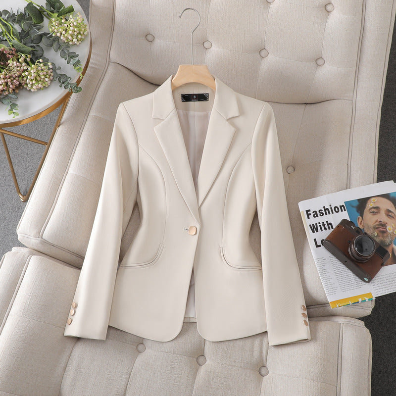 Modern Belted Suit Jacket