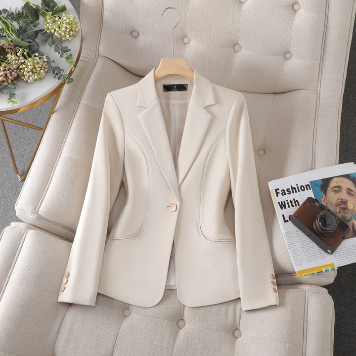 Modern Belted Suit Jacket