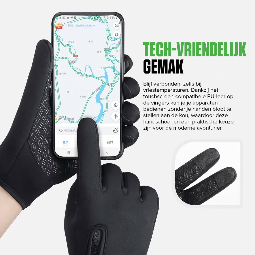 Thermal Windproof Gloves - Warm and Gadget-Compatible