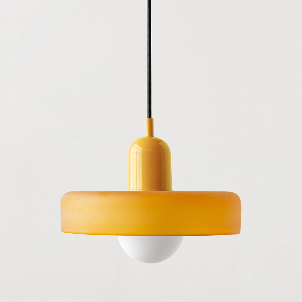 Colourful Bauhaus-Style Pendant Lamp - StiloGlas