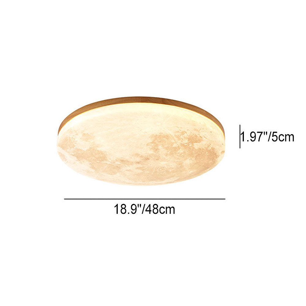 LunarGlow Ceiling Lamp – Relaxing Moonlight for Any Interior