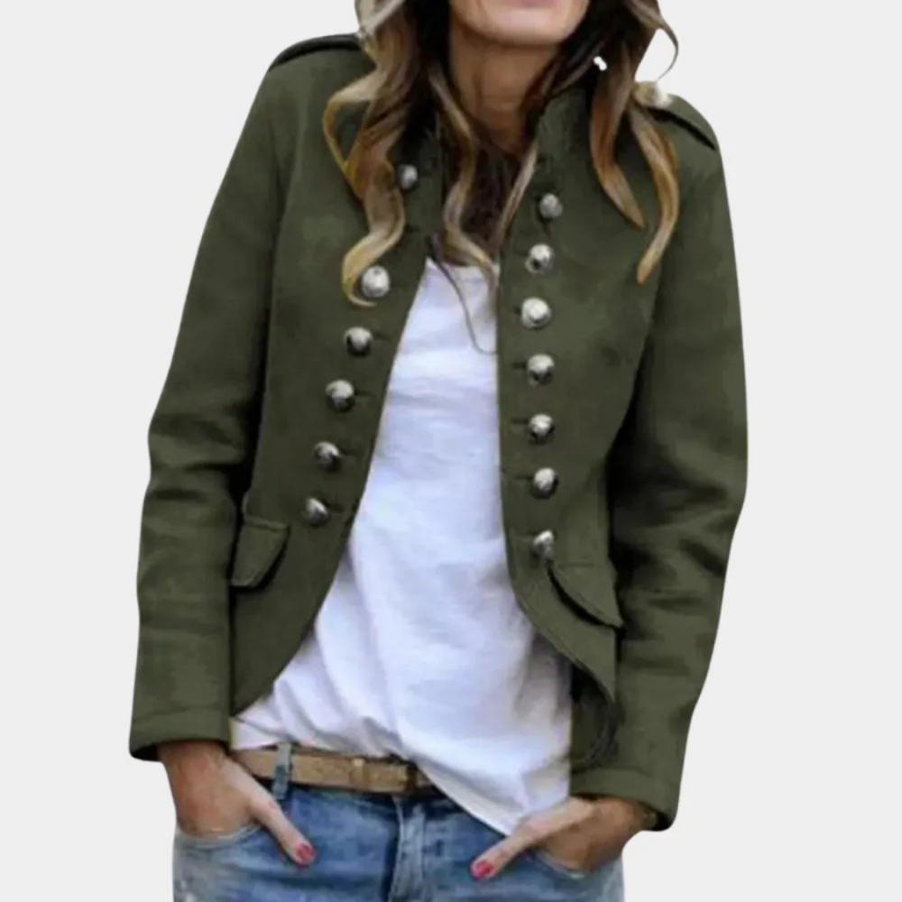 Women's Double Breasted Wool Coat