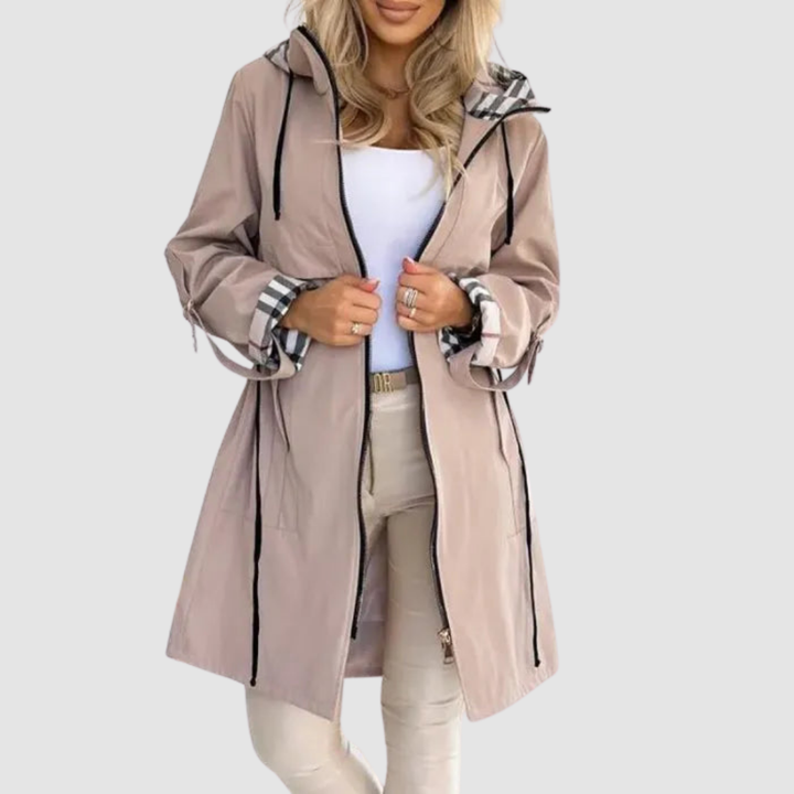 Waterproof Coat with Hood and Zip
