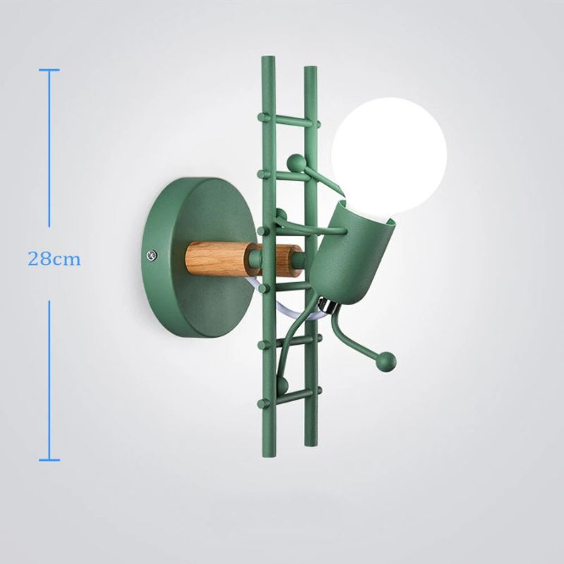 GlowClimb Designer Sconce | Unique Staircase Wall Lamp, Ideal for Cosy Bedrooms and Living Rooms