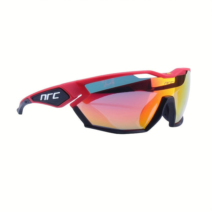 Polycarbonate Cycling Glasses with 3 Lenses – Windproof Glasses for Cycling, Running and Outdoor Activities