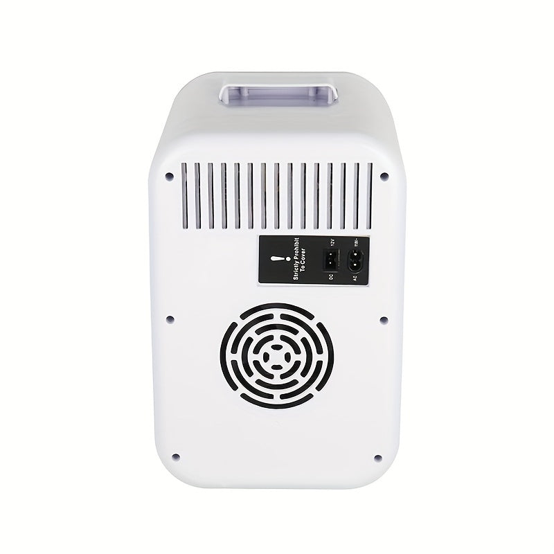 ChillMate 8L Mini Fridge – Energy-Efficient with Glass Door