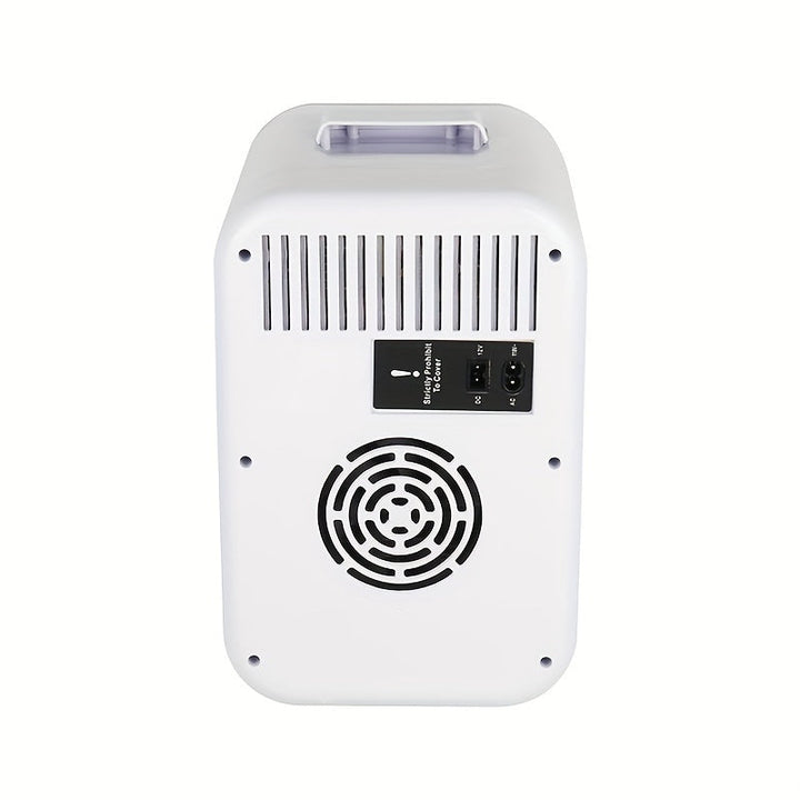 ChillMate 8L Mini Fridge – Energy-Efficient with Glass Door