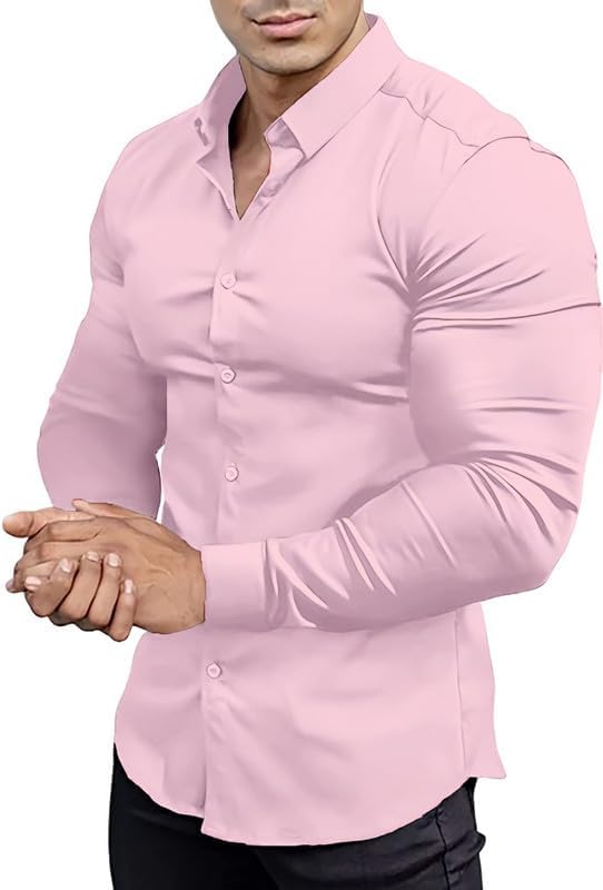 Men's Slim-Fit Shirt for Spring 2026 – Crease-Resistant – David
