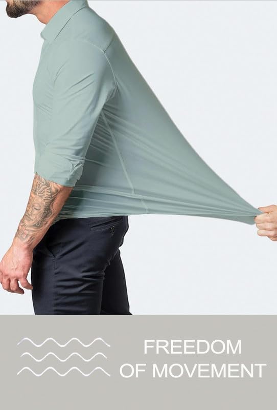 Men's Slim-Fit Shirt for Spring 2026 – Crease-Resistant – David