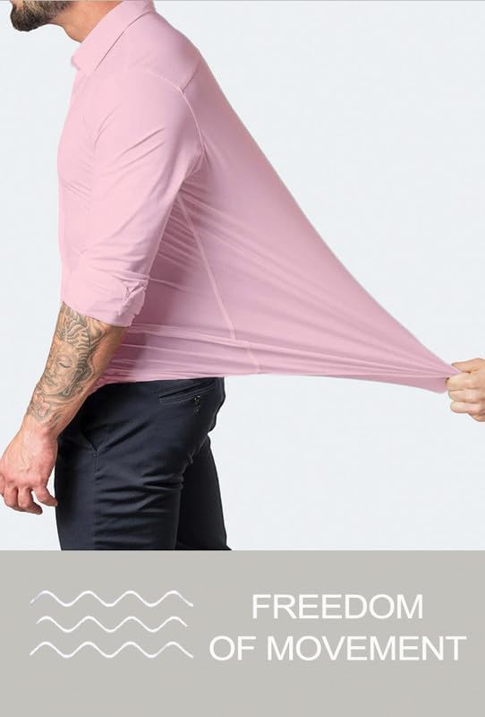 Men's Slim-Fit Shirt for Spring 2026 – Crease-Resistant – David