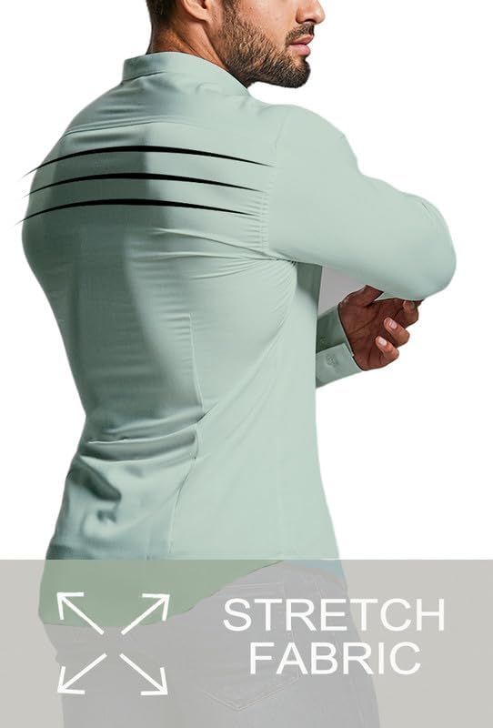 Men's Slim-Fit Shirt for Spring 2026 – Crease-Resistant – David