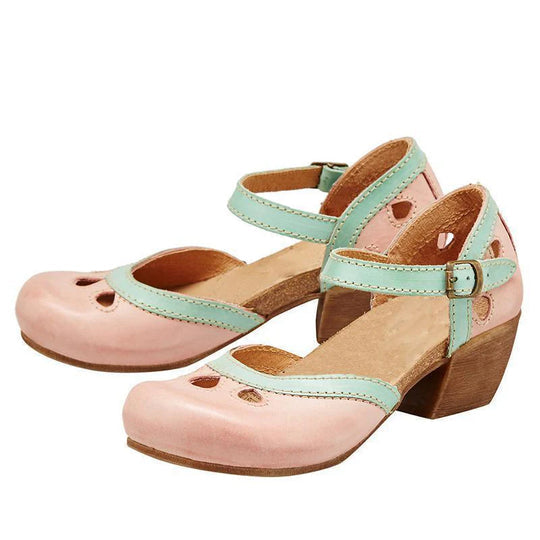 Verona Retro Heel Sandals