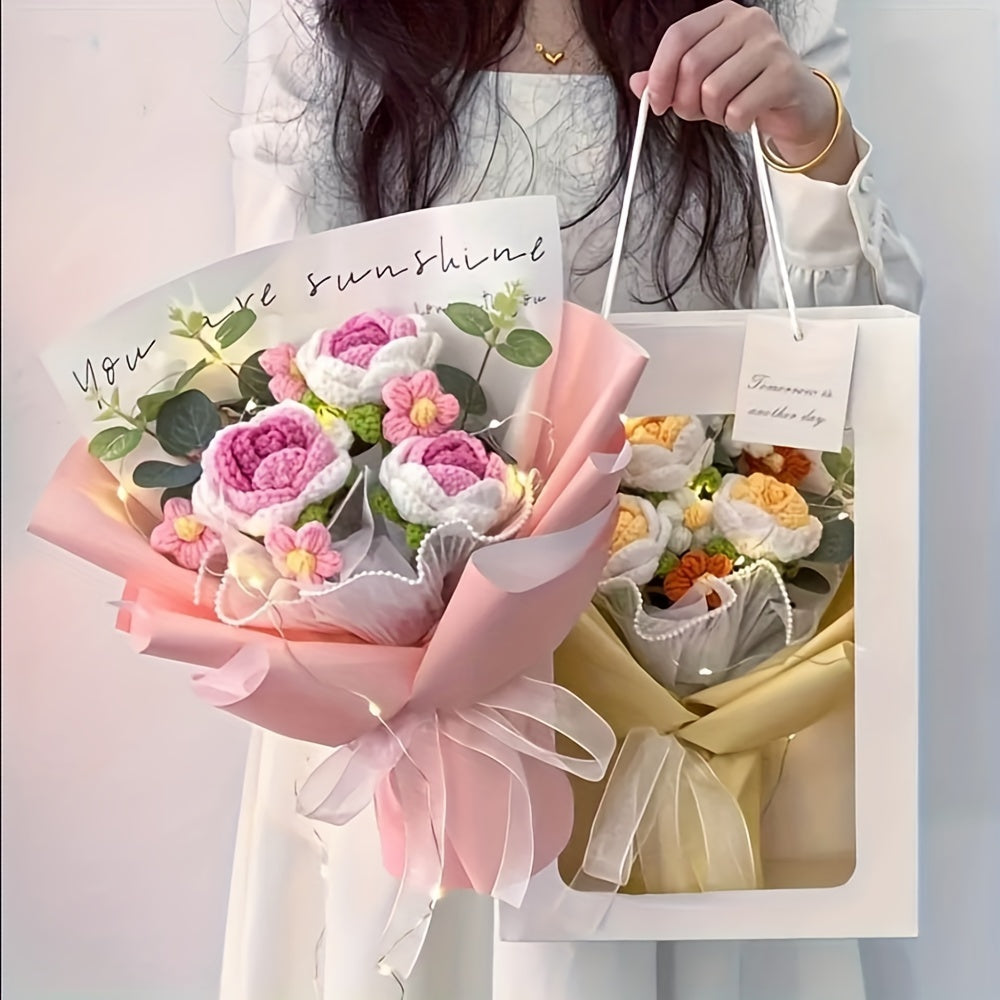 Handmade Crochet Flower Bouquet – The Perfect Gift for Mother's Day
