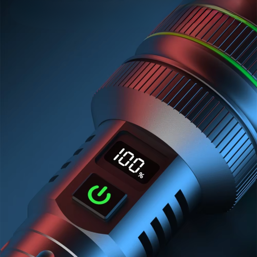 Extremely Bright Zoomable LED Torch - PowerBeam