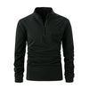 Men’s Spring Zip-Up Sweater with Chest Pocket