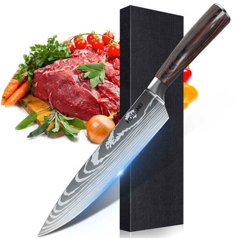 Professional-Quality Chef's Knife Set with Elegant Design
