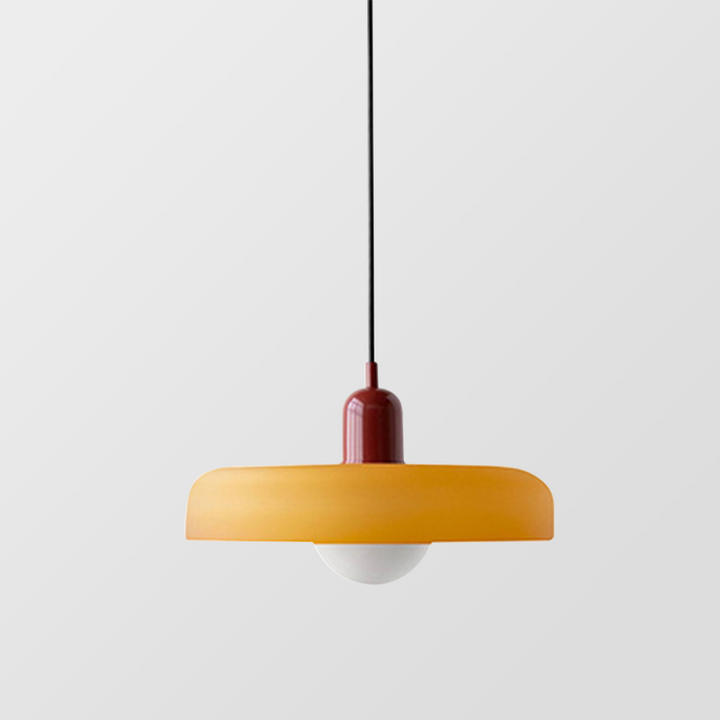 Colourful Bauhaus-Style Pendant Lamp - StiloGlas
